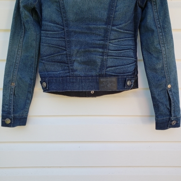 TRUE Religion Jimmy Jean Jacket Women’s XS - Picture 11 of 14